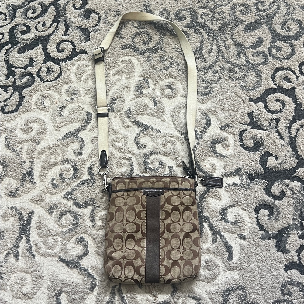 Beautiful Brown Coach Crossbody Bag